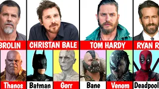 Actors Who Have Played More Than One Superhero or Villain