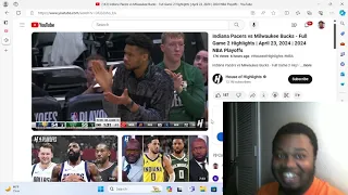 Pacers vs Bucks - Full Game 2 Highlights | April 23, 2024 | 2024 NBA Playoffs | (Reaction)!!!