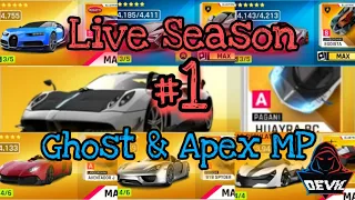 [ Live Season #1] Asphalt 9 Legend | Ghost & Apex Multiplayer Series