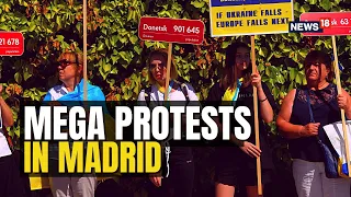 Spain Protests News | Mega Protests In Madrid By Civil Servants | Spain News Today | English News