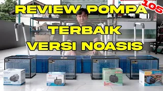 REVIEW POMPA AQUARIUM HEAD TO HEAD AQUAMAN WP-105 VS HIKARI-P105 VS YAMANO WP-105 VS GINGA GA-105