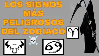 Los SIGNOS más peligrosos del ZODIACO según el FBI TOP 5