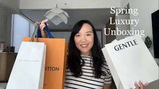 Spring Luxury Unboxing ft. Van Cleef, Louis Vuitton