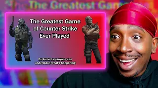 CS:GO NOOB Reacts To The Greatest Game of Counter Strike Ever Played