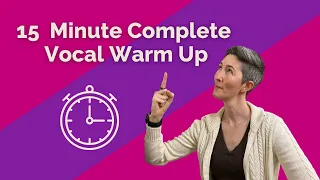 15 Minute Complete Vocal Warm Up | Warm Up For Singing | Full Range Vocal Warm Up | Warm Up Voice