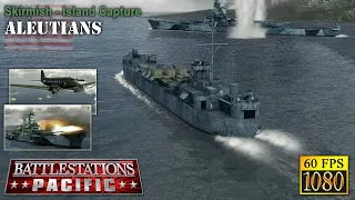 Battlestations: Pacific. Skirmish - Island capture "Aleutians" (US) [HD 1080p 60fps]