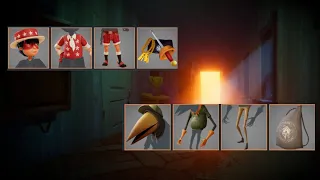 Secret neighbor secrets and unused skins (pt.2)