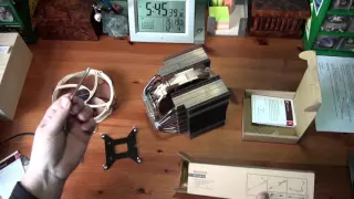 Noctua NH-D15 Cooler Unboxing and Installing