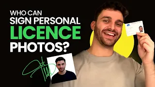 Who Can Sign Personal Licence Photos? | APLH Personal Licence Application