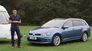 Practical Caravan reviews the Volkswagen Golf Estate