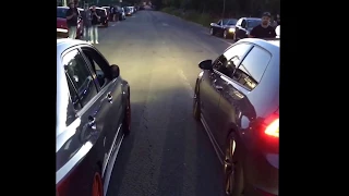 EVO vs GOLF R - race night