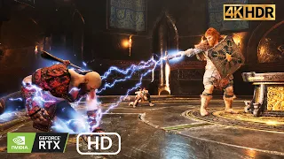 God of War - Thor's Son Modi Attack Kratos Gameplay RTX 3090 4K ULTRA HD