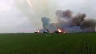 Українські "Урагани" бʼють по російських окупантах