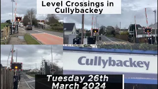 Level Crossings in Cullybackey (26/03/2024)