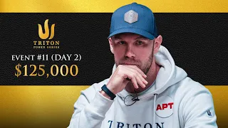 Triton Poker Series London 2023 - Event #11  $125k NLH Main Event - Day 2