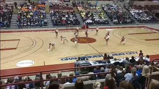 Pulaski Dance Team Pom at State 2017-2018