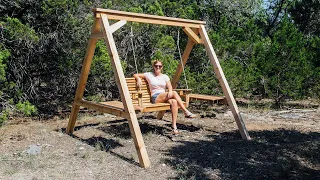 DIY Porch Swing Frame