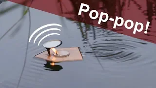 How to Make a Pop Pop Boat From a Pop Can!