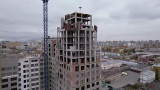 Дом "Нобель" в Новосибирске - Ход строительства. 27 сентября 2022
