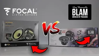 Car Audio Speakers Showdown. Focal ES 165K Elite vs BLAM L165P Live. 6.5/ 6.75" Component Speakers