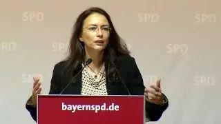 Rede Yasmin Fahimi - Kleiner Parteitag in Augsburg 24.10.2015