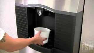 Manitowoc QuietQube Full Size Cube Ice Machine - w/ Hotel Dispenser Video (ID-0682C_SPA-310)