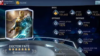 Injustice 2 Mobile - Upgrading Doctor Fate to 7 Stars