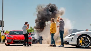 Top Gear America | Behind the Scenes: Supercars and Stunts! | Valvoline