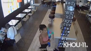 Caught on video: Suspected kidnapper tries to take child from McDonald's| 10News WTSP
