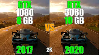 GTX 1080 vs RTX 3080 - Насколько велика разница в 2К 2160р?