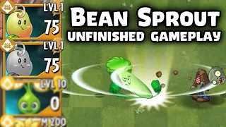 Bean Sprout Unfinished Gameplay | Plants vs Zombies 2 10.7.1