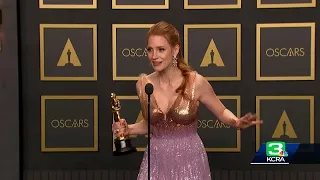 Sacramento's Jessica Chastain wins best actress Oscar