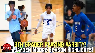 8th Grader HOOPING On Varsity! Jayden Moore Full Season Highlights!