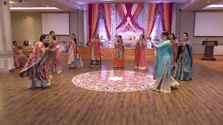 Giddha performance for Sangeet night!