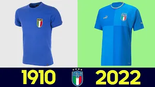 ⚽ The Evolution of Italy Football National Team Kit | All Italy Football Jerseys in History 2022
