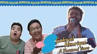 Indonesian React to Gabriel Henrique - A Thousand Years (Christina Perri Cover)