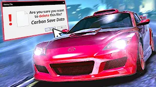 NFS Carbon, but I delete my Save File if Twitch Chat makes me laugh