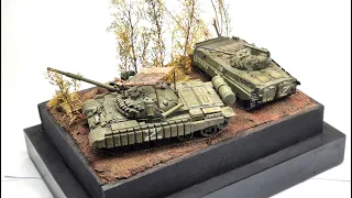 Russian BMP-2 and T-62 Russo-Ukrainian War ACE 1:72