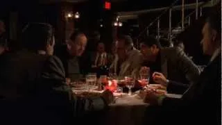 Tony And Paulie Jokes At Dinner - The Sopranos HD