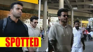 Anil Kapoor spotted at Airport