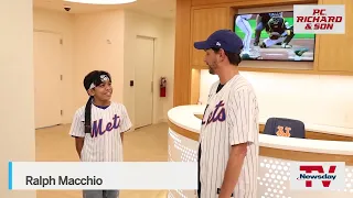 Karate kids throw out first pitch at Mets game