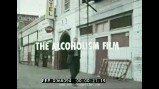 "THE ALCOHOLISM FILM" 1974 ALCOHOL & ALCOHOLISM AWARENESS FILM w/ ROD SERLING XD66094