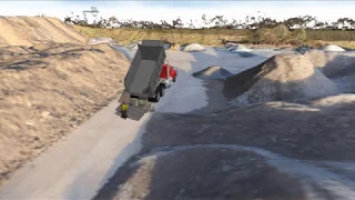 Virtual CRASH Dump Truck | Tail Gate Failure