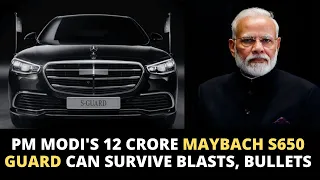 PM Modi's 12 crore Maybach s650 Guard can survive blasts, bullets: Check Features