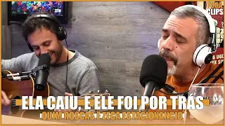 ELA CAIU, E ELE FOI POR TRÁS | QUIM ROSCAS E ZECA ESTACIONÂNCIO