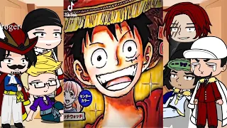 👒 Luffy Family + Mihawk, Shanks + Past Grand Fleet react to Luffy, Zoro, ... 👒 Gacha 👒 Compilation 👒