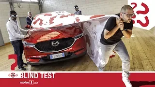 Mazda CX-5, la "prova al buio" del SUV alto di gamma