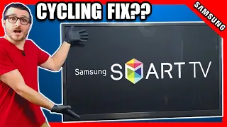 Samsung TV Cycling on and off REPAIR PN59D7000