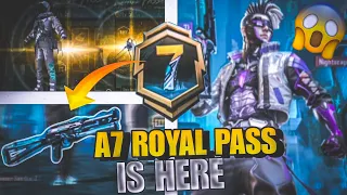 😱A7 Royal pass Is Here|FREE UPGRADABLE GUN SKIN, UPGRADABLE EMOTE & FREE ROYAL PASS Professor Gamerz