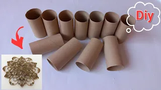 wow ! super idea with toilet paper rolls - recycling idea